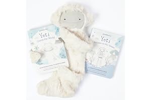 Slumberkins Yeti Snuggler & 2 Board Books Complete Set Bundle | Promotes Mindfulness & Emotional Regulation | Social Emotional Development (Yeti Snuggler Plush + 2 Board Books)