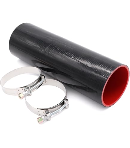 63mm 2.5'' Silicone Air Ducting Flexible Hose Cold Induction Brake Intake Pipe - 34 - View #5
