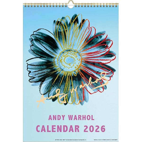 andy warhol カレンダー　2013-2020の8年分 Andy Warhol 12 x 12 Wall Calendar 2027: Galison, Warhol, Andy