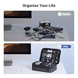 UGREEN Travel Cable Organizer Large Capacity Tech Pouch 8.46 x 10.35 in view 2