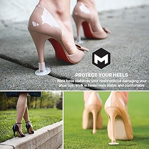 plastic high heel protectors