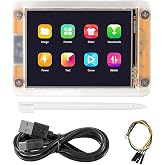 AOICRIE 2.8" inch ESP32 Display, ESP32-32E WiFi+BT Dual-core TFT Module with Acrylic Case, ESP32 Development Board ILI9341 Driver 240X320 Smart LCD Display Screen for IoT Projects
