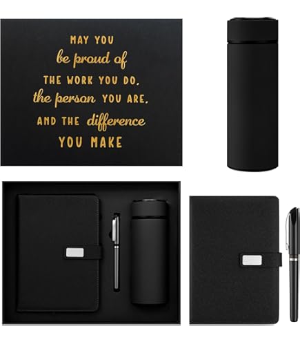 Amazon.com : Shadow Breeze A5 Leather Notebook, Insulated Thermos