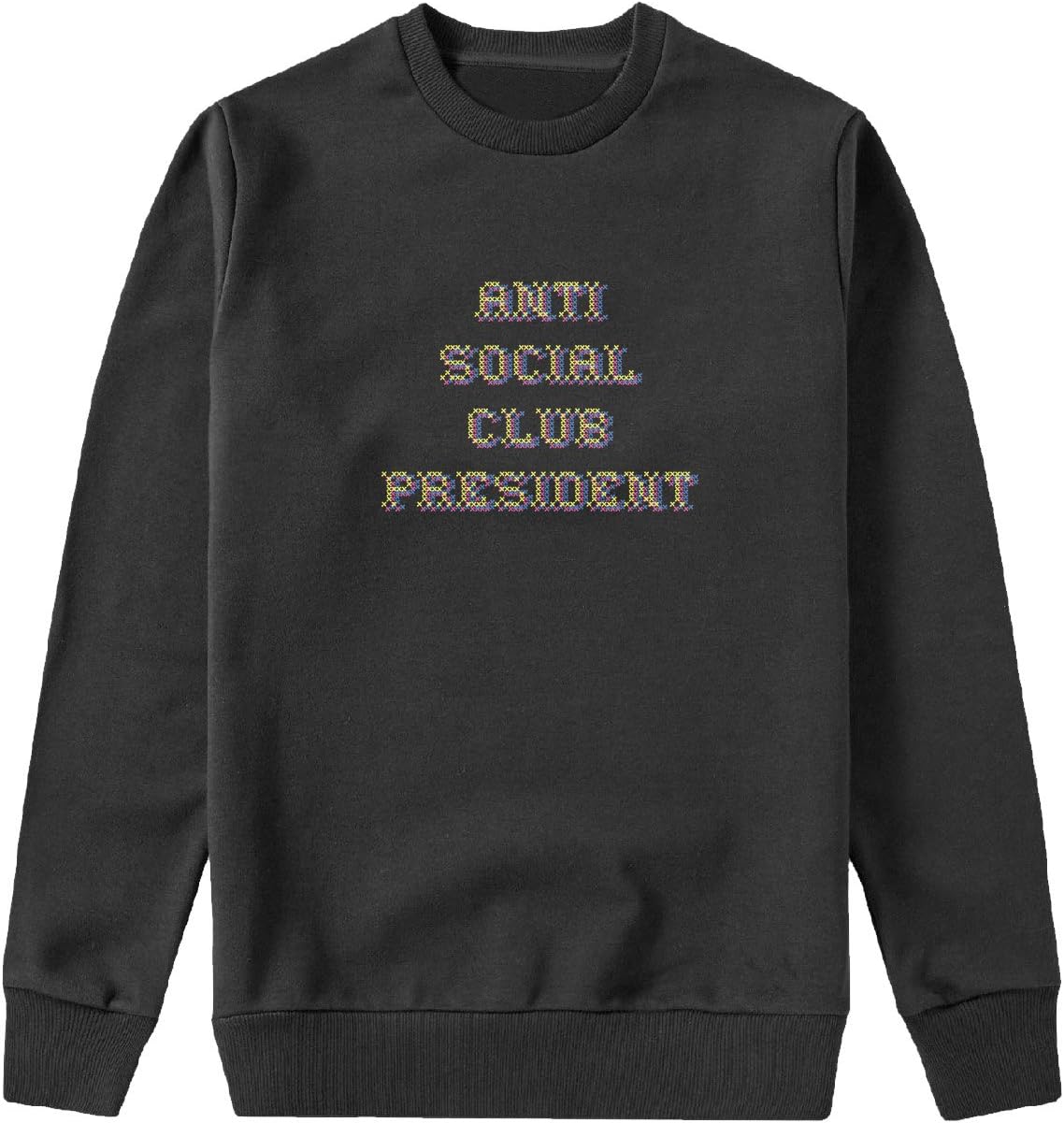 Anti Social Club President Sweater Unisex Sweatshirt for Men and