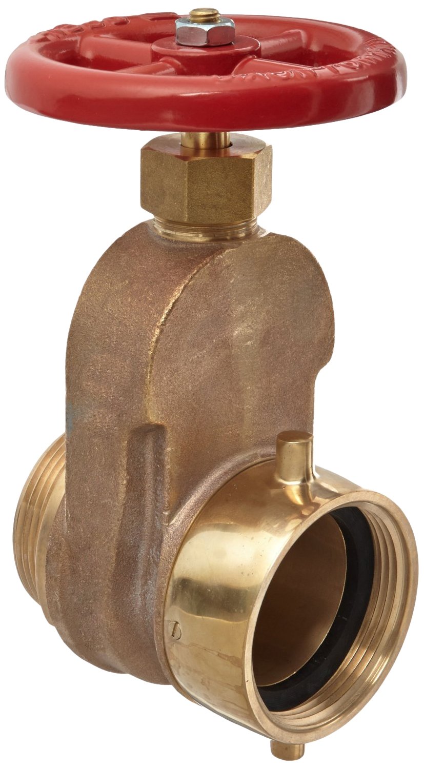 Dixon HGVW250F Brass Single Hydrant Gate Valve 21/2 NST female x NST
