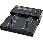 StarTech Dual-Bay M.2 SATA/NVMe and 2.5/3.5in SATA Duplicator, 7.5GBpm, OSD | 1-to-1, B+M-Key, NIST 800-88, DoD 5220.22-M, Crypto erase, HPA modes, Hard drive sanitizer, Toolless