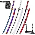 Zisu Carbon Steel Roronoa Zoro Sword - Choose from Kitetsu, Yama Enma, and Trafalgar Law - Approx. 41 Inches Overall - Perfect for Cosplay Collectors