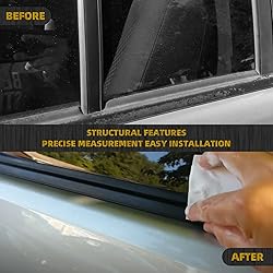 Dasbecan Weatherstrip Window Seal Car Window