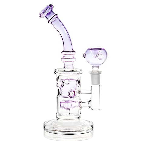 REANICE (CORAL A) Glas Bongs wasser bong 14.5mm bong schüssel höhe 22.5cm direkt glas rohre honigwabe zweig bongwasser bohrin