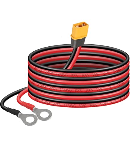 XT60 To XT60h Connector Cable - 1 Meter 12AWG Silicon Wire For RC Drone Lipo Battery