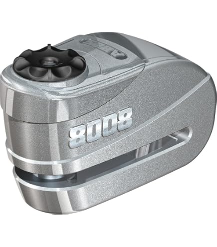 ABUS Trigger Alpha 335 Motorradschloss – Gelb, Mit 5 Mm Schließbolzen Und Memory Cable