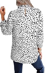 Avanova Women's Leopard Printed Ruffle Hem 3/4