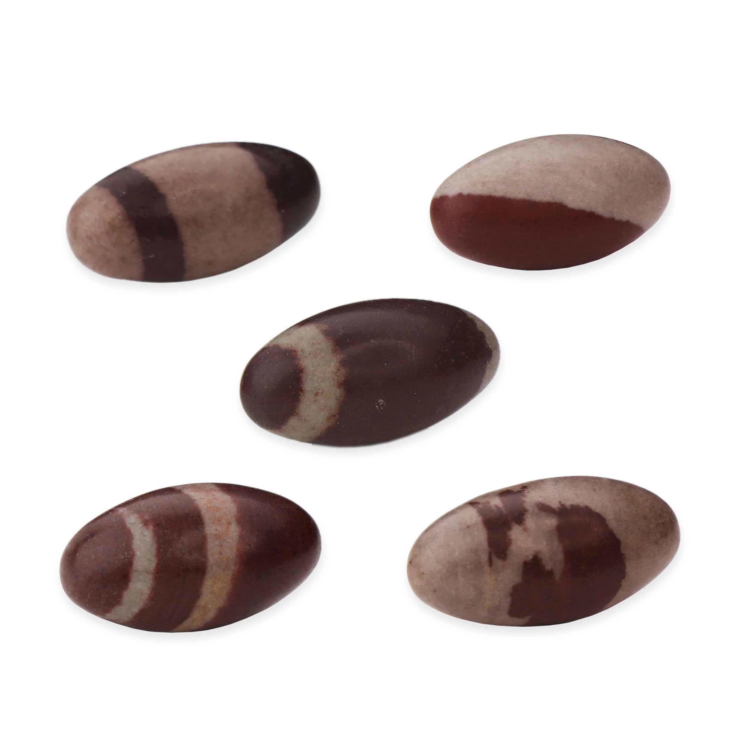 NKlaus Shiva Lingam 14926 Sacred Symbol of Spiritual Connection Meditation Approx. 3 cm Pack of 5
