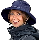 TOP-EX ChicPony™ Women's Wide Brim Bucket Sun Hat with Ponytail Hole UPF 50 Summer Packable Sunhat for Travel Beach Outdoor