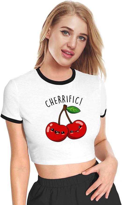 2018 Cotton Crop Top White Tee 100% Cotton-in T-Shirts from Women's Clothing on Aliexpress.com 