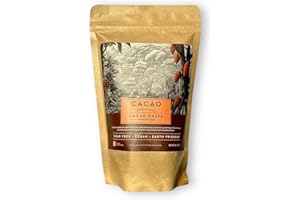 Cacao Adventures Ceremonial Grade Cacao | 100% Pure | Dairy Free & Vegan | Unsweetened | Ethically sourced and sustainably grown |Vegan Peruvian| 8 oz