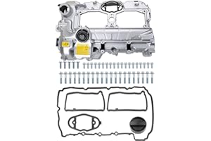 MITZONE N20 Upgrade Aluminum Valve Cover with Gasket Bolts Kit & Oil Cap for BMW 2012-2018 528i 528i xDrive 328i 328i GT xDrive 320i x5 x3 X1 428i z4 2.0L Replace 11127588412