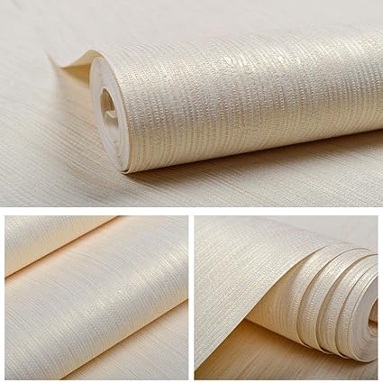 Wpcbaa Silver Metallic Vinyl Grasscloth Wallpaper Roll