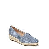 LifeStride Womens Kamilla Wedge Espadrilles Denim