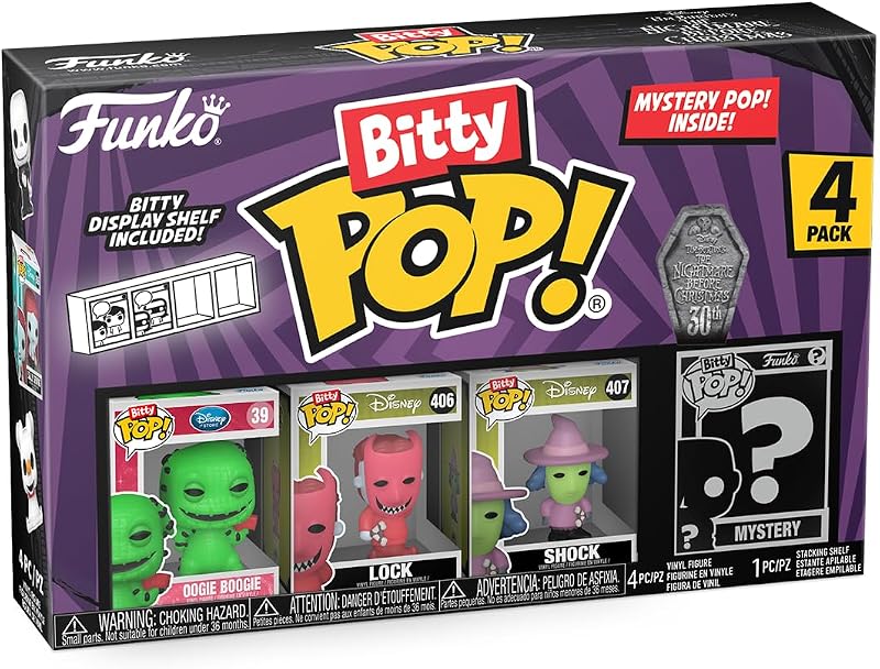 Bitty Pop! 4 Pack: Disney Nightmare Before Christmas - Oogie Boogie — photo 3 sur 8