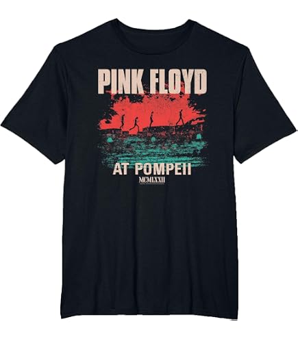 Amazon.com: Pink Floyd Live at Pompeii Memento Mori T-Shirt, Men's