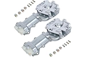 PANNUOSCS Power Window Lift Motor Rear Front Left Driver Side and Passenger Side Right (2PCS) Compatible with 1985-1998 Chevy Blazer Camaro Caprice Cavalier GMC Cadillac Buick Oldsmobile Pontiac ‎742-150
