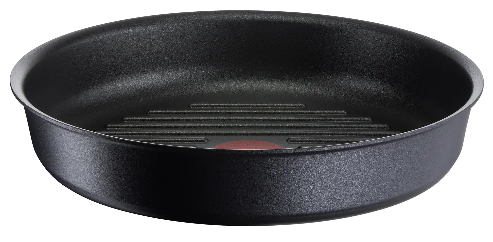 Tefal Ingenio Grill Pan 26 cm, Induction, Non-Stick Coating, Cast Aluminium, Stackable, Dishwasher Safe, Eco Resist L8584004, Black, Non-Stick — image 1