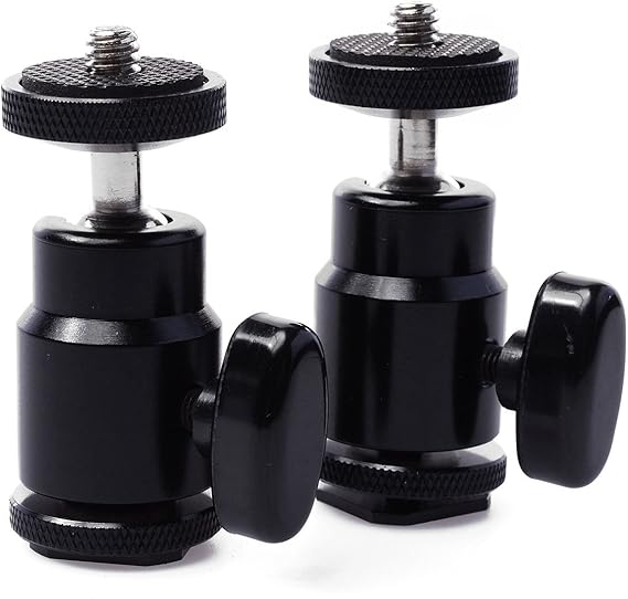 Rotule Pour Appareil Photo Reflex Mini Rotule 360° Pour Appareil Photo - Support 1/4" Pour Trépied Support épaule Caméra