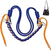 DAOSUN Paracord Rope Purse Straps Replacement Crossbody for Handbags, Adjustable Braided Bag Shoulder Strap
