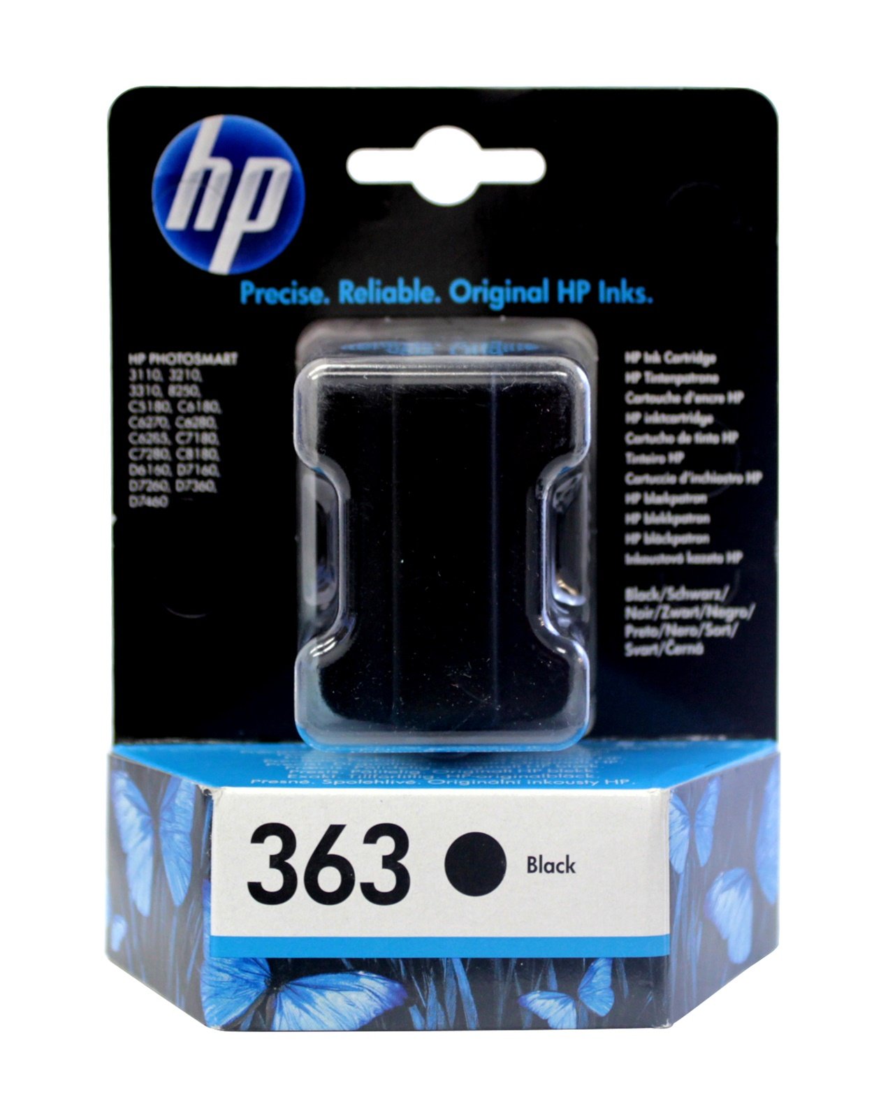 HP C8721EE 363 Original Ink Cartridge, Black, Single Pack โ image 1