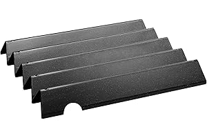 GCOSTAR Flavorizer Bars for Weber Genesis II/LX 300 Genesis II E-310, II S-310, II E-330, II E-335, II S-335, II LX S/E-340 Series Gas Grills, Porcelain Enameled Heat Plate Replacement Parts for 66032/66795