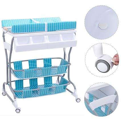 2 in 1 baby bath and change table