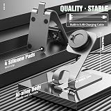 TiMOVO Aluminum Charger Dock Stand for Garmin Fenix 7 6 5 Venu Vivoactive view 6
