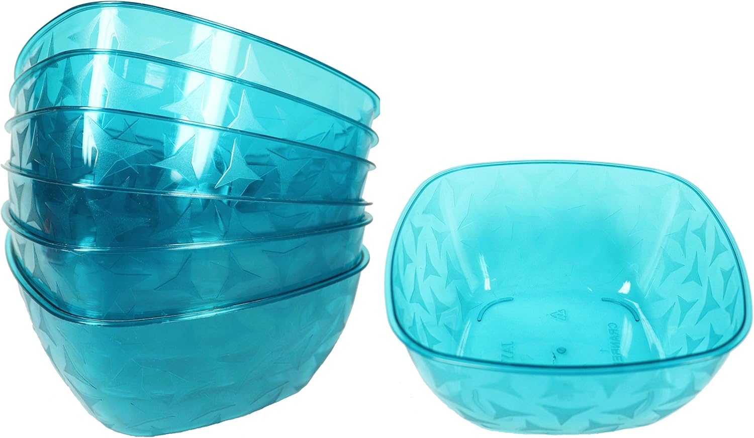 Buy DELWOR Plastic Mixing Bowl and Serving Bowl Set with Transparent