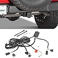 Quadratec Plug & Play Tow Hitch Wiring Harness - Fits Jeep Wrangler JL, JLU 2018-2023 - No Cutting or Splicing Required - Compatible with Factory & Aftermarket Hitches