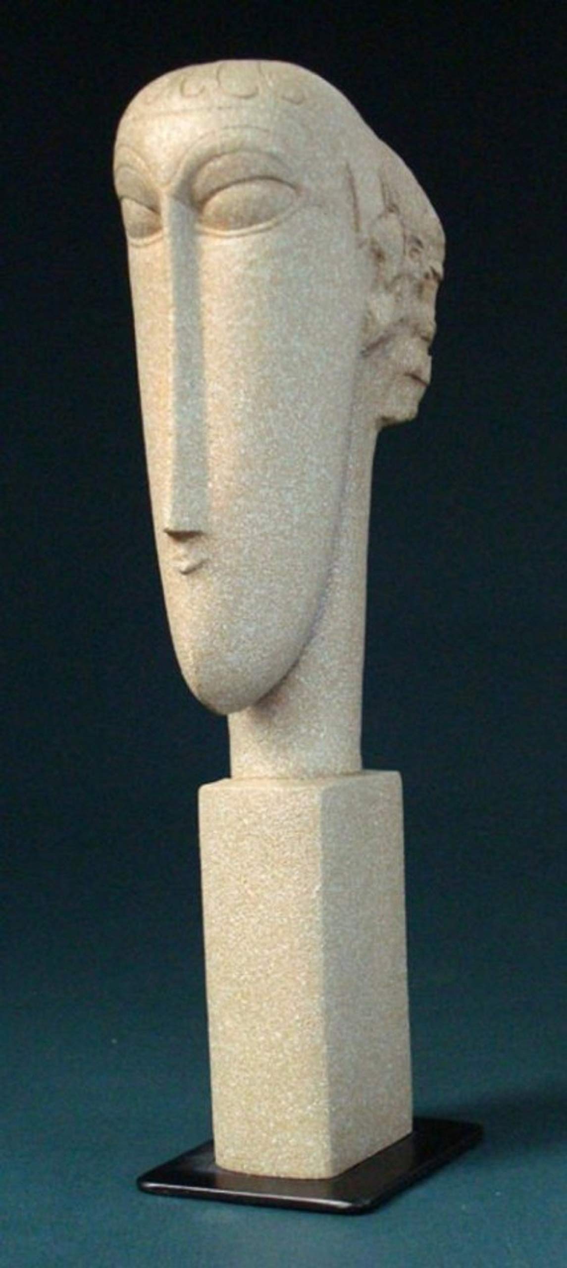 Sculpture - Head by Modigliani