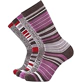 EnerWear 4/6 Pack Unisex Merino Wool Outdoor Hiking Trail Crew Sock