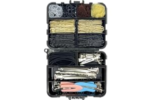 B1jounie YA Hair Accessories Kit, 160Pcs Hair Clips for Women Girls Dance Ballet Cheerleading Travel with Storage Box