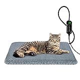 INVENHO Heated Cat Bed, Waterproof Adjustable