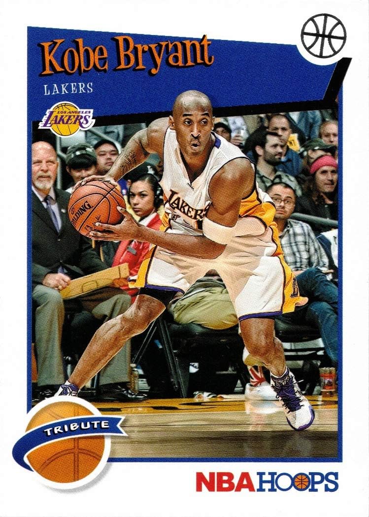 201920 Panini NBA Hoops 282 Kobe Bryant Basketball Card Lakers Tribute
