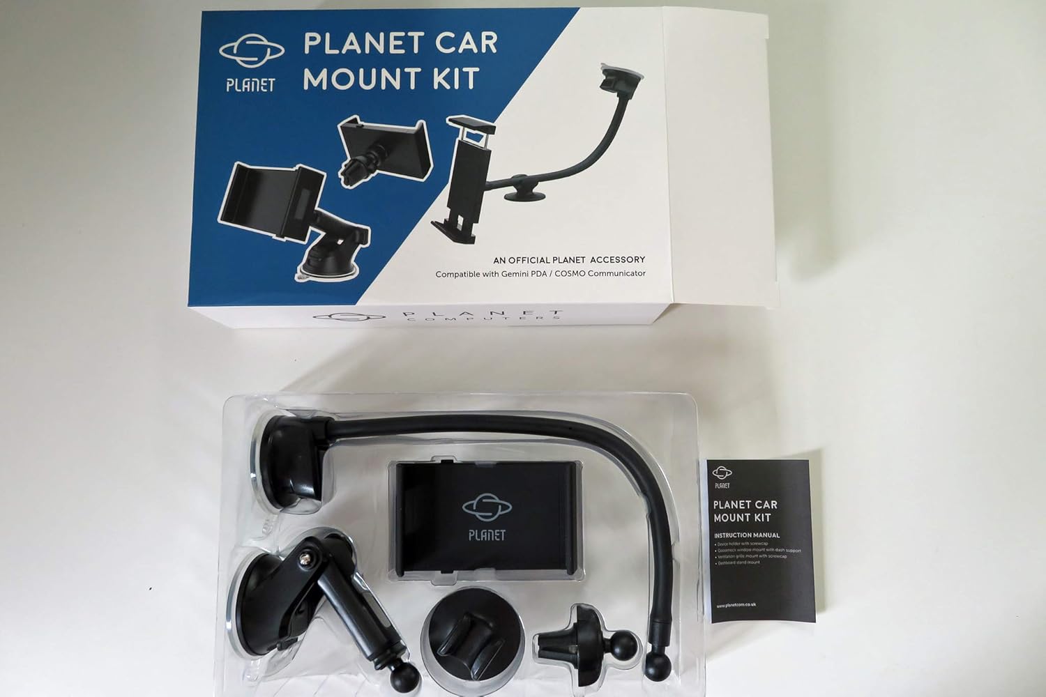 Planet Computers Smartphone Pda Adjustable Car Multi Mount Kit Official Accessory For The Gemini Pda And Cosmo Communicator Amazon Co Uk Electronics