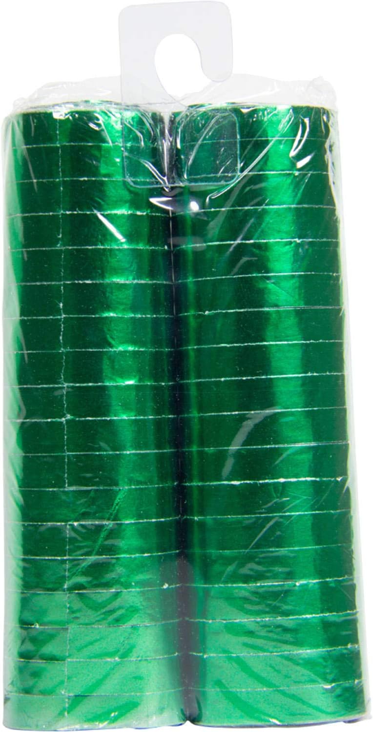Folat - Serpentines Mettalic Green - 2 Pieces - 4 meters