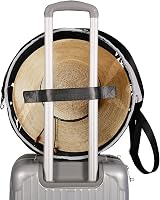 Ohiyoo Large Round Felt Hat Box Storage Foldable Hat Carrier for Hats Toys view 6
