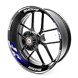 MC MOTOPARTS 17 inch Rim Wheel Graphic Decals S10B