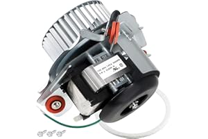 Hiorucet J238-112-11202 HC21ZE122A Inducer Motor Assembly for Jakel, Carrier, Payne, Bryant Furnace, HC21ZS122 Draft Inducer Motor and Blower Wheel Assembly Kits for Jakel Inc Fan J238-112-11202.