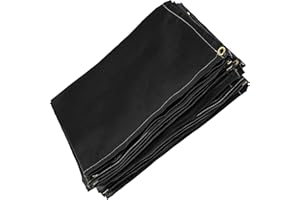 VEVOR 8 x 10 Ft Welding Blanket Black Fiberglass Blanket Portable Fiberglass Fire Retardant Blanket Welding Mat Welding Firep