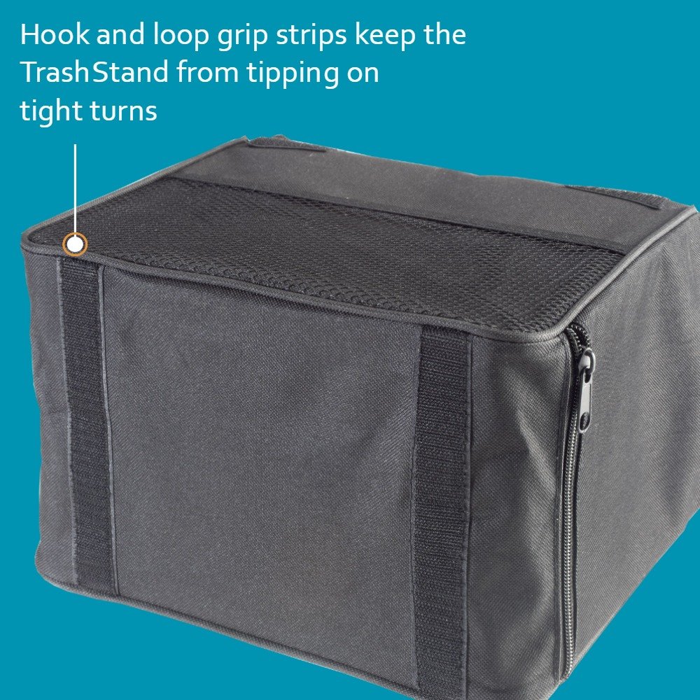 Galleon High Road TrashStand Weighted Car Trash Can With Lid And