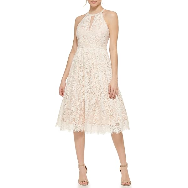 Eliza J Womens Dresses Dress,Ivory Gold, 2 at Amazon Women's Clothing store