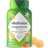 vitafusion Magnesium Gummy Supplement, Bring calm to your vitamin routine, Tropical Citrus Flavor, 60 Gummies