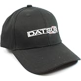 Datsun Baseball Cap - Vintage Style C Logo - Dad Hat with Adjustable Rear Buckle Black